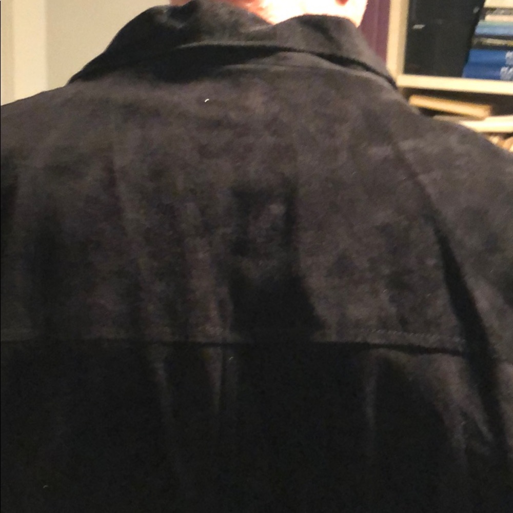 vintage 90s suede JAVA/SUN jacket - Picture 7 of 11